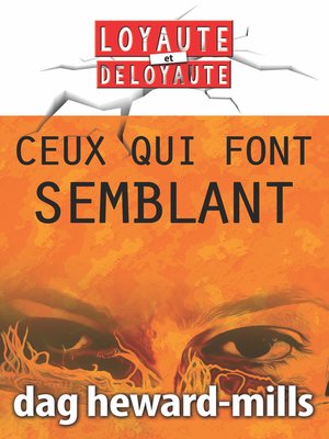 cover image of Ceux qui font semblant